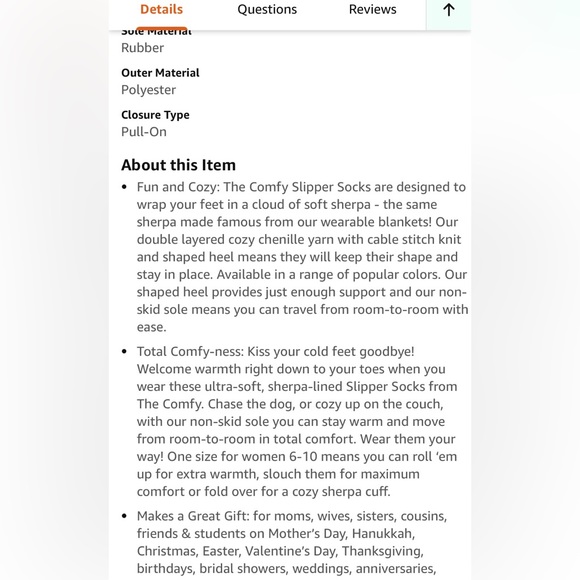 The Comfy Slipper Socks NWOT $35 - Picture 13 of 15